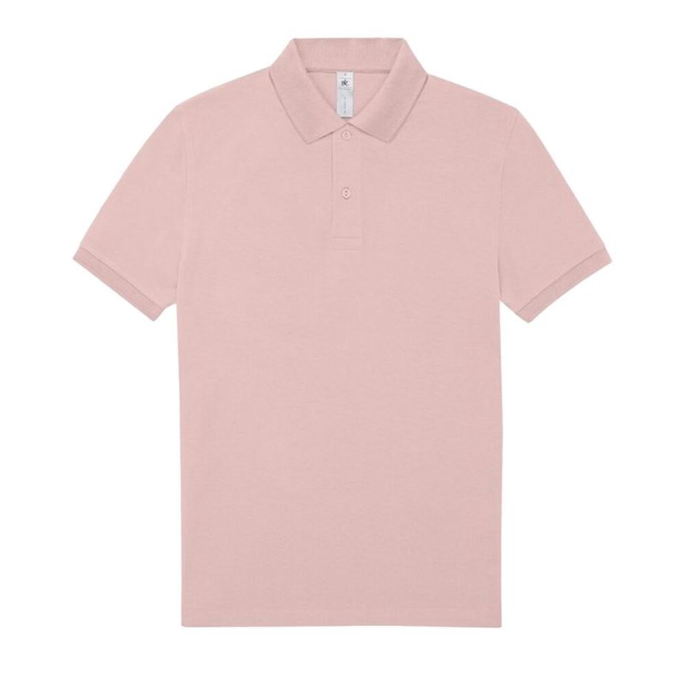 B&C Mens Polo Shirt / Blush Pink